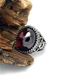 Agate Titanium Men RingRing