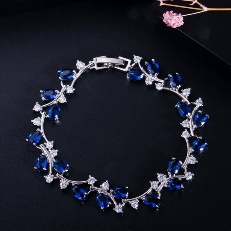 Blue Topaz Glorious Bracelet - 925 Sterling SilverBracelet