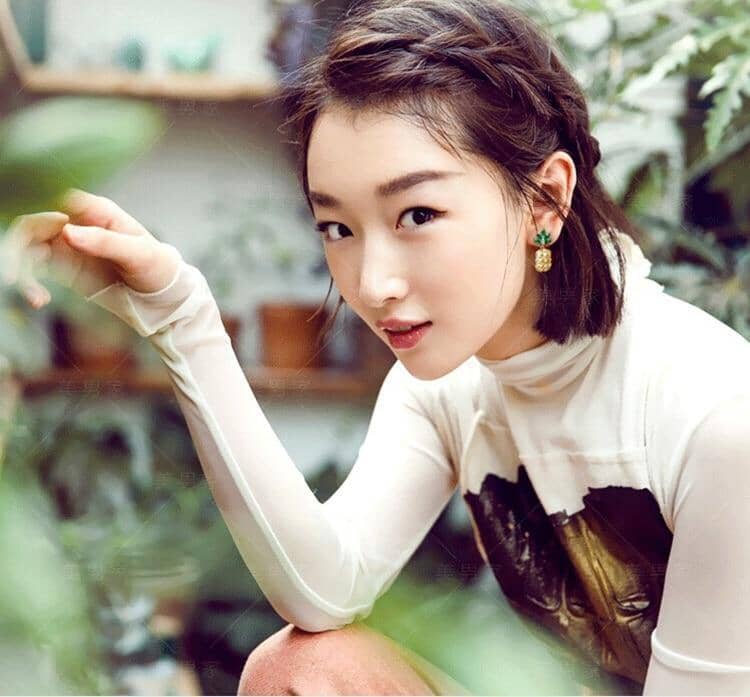 Lovely Pineapple Stud Earrings - 925 Sterling SilverEarrings