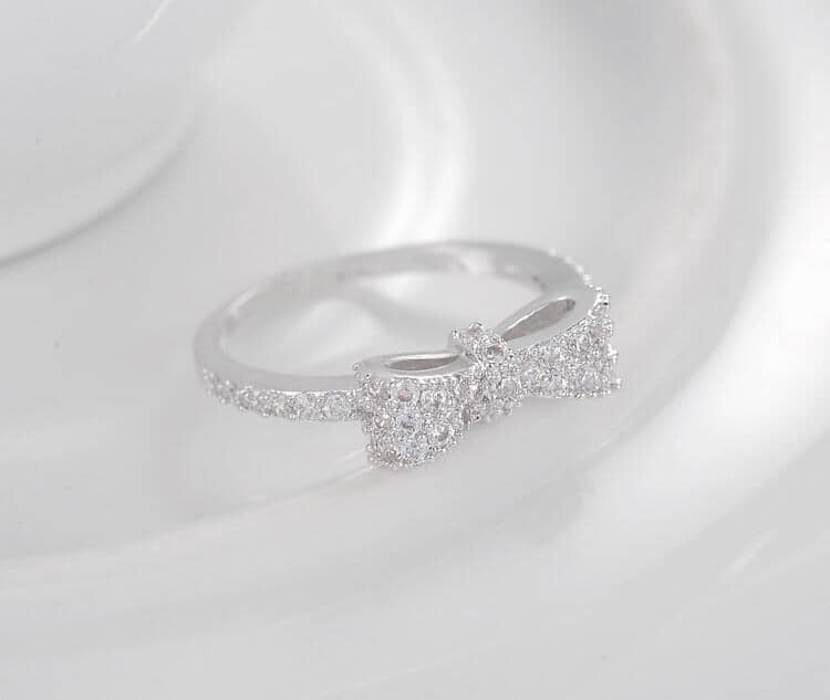 Lovely Bow Rose Gold RingRing