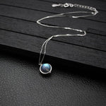 Labradorite Necklace - 925 Sterling SilverNecklace