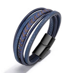 Trendy Genuine Leather Bracelets for MenBraceletStyle 14