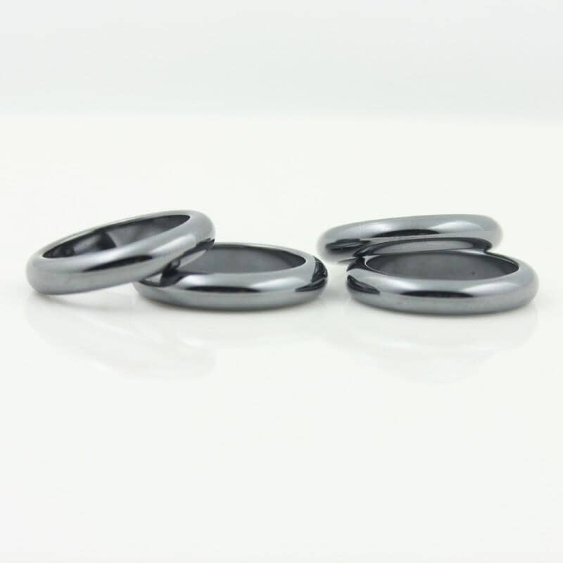 Classic Round Hematite RingRing