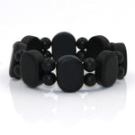 100% Natural Black Obsidian BraceletBraceletLSB191N123