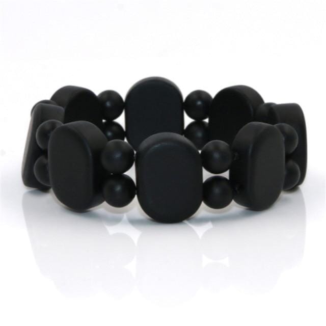 100% Natural Black Obsidian BraceletBraceletLSB191N123