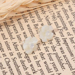 Authentic 925 Sterling Silver Flower Shell EarringsEarrings