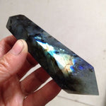 Natural Labradorite Quartz WandWand