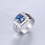 Quality Titanium Sapphire Jewelry Ring For MenRing