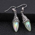 Vintage Bohemian Moonstone Dangling EarringsEarrings