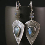Stylish Dangling Moonstone EarringsEarrings
