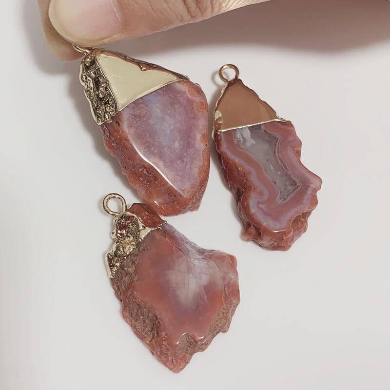 Natural Irregular Size Carnelian PendantPendant