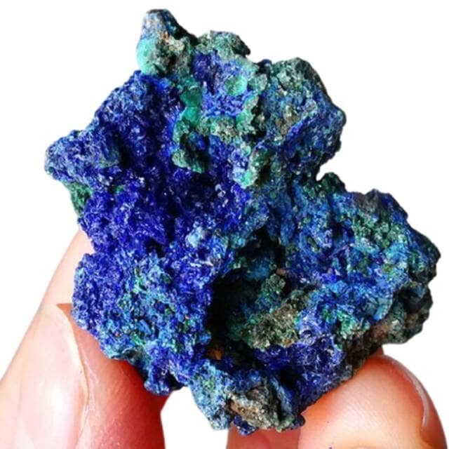 Natural Blue & Green Azurite MineralRaw Stone
