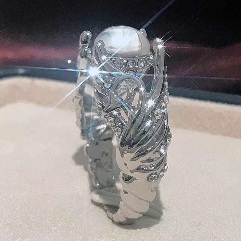 Angel Wings Moonstone RingRing