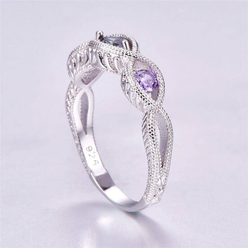 Eternity Rainbow Mystic Lilac RingRing