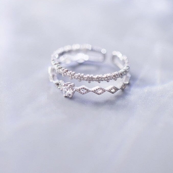 Statement Punk Six Claw Adjustable Band Ring - 925 Sterling SilverRing