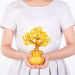 Citrine Bonsai Money Lucky TreeHome Decor