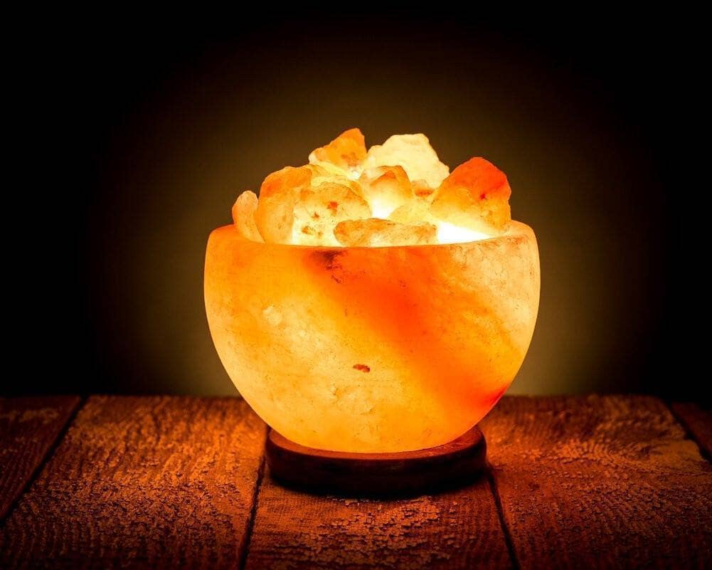 Himalayan Rock Salt Bowl LampSalt LampUSA
