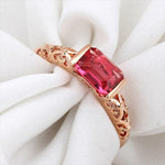 Ruby Rose Gold Plated/Silver RingRing