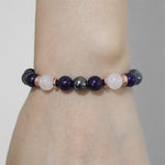 Natural Stone Aventurine and Other Stones with Hematite Beads BraceletBracelet