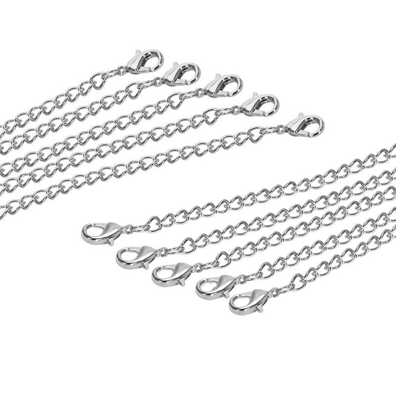 5pcs Stainless Steel Necklace/Bracelet ExtenderExtender