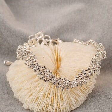 Greek Design Elegant Diamond BraceletBraceletS13