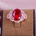 Queen of Fashion Ruby RingRing