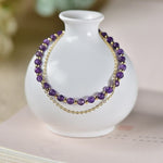 Simplicity Fairy Amethyst Crystal BraceletBracelet