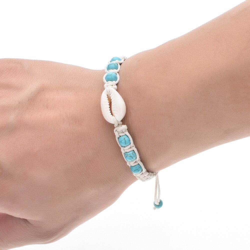 Natural Stone Hand-woven Shell BraceletBracelet