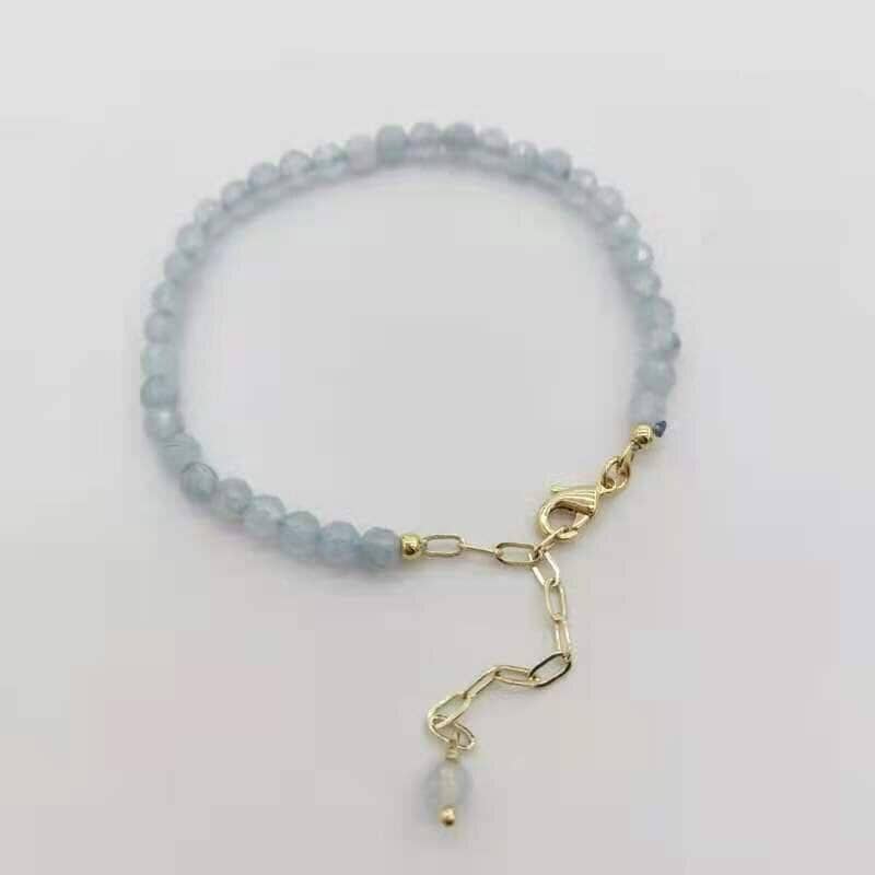 14K Gold Filled Aquamarine Boho BraceletBracelet