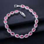 Blue Topaz Splendid Bracelet - 925 Sterling SilverBracelet