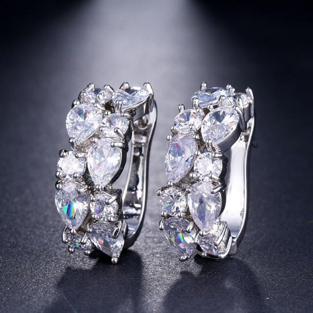 Multi Rose Gold Color EarringsEarringsWhite Gold White