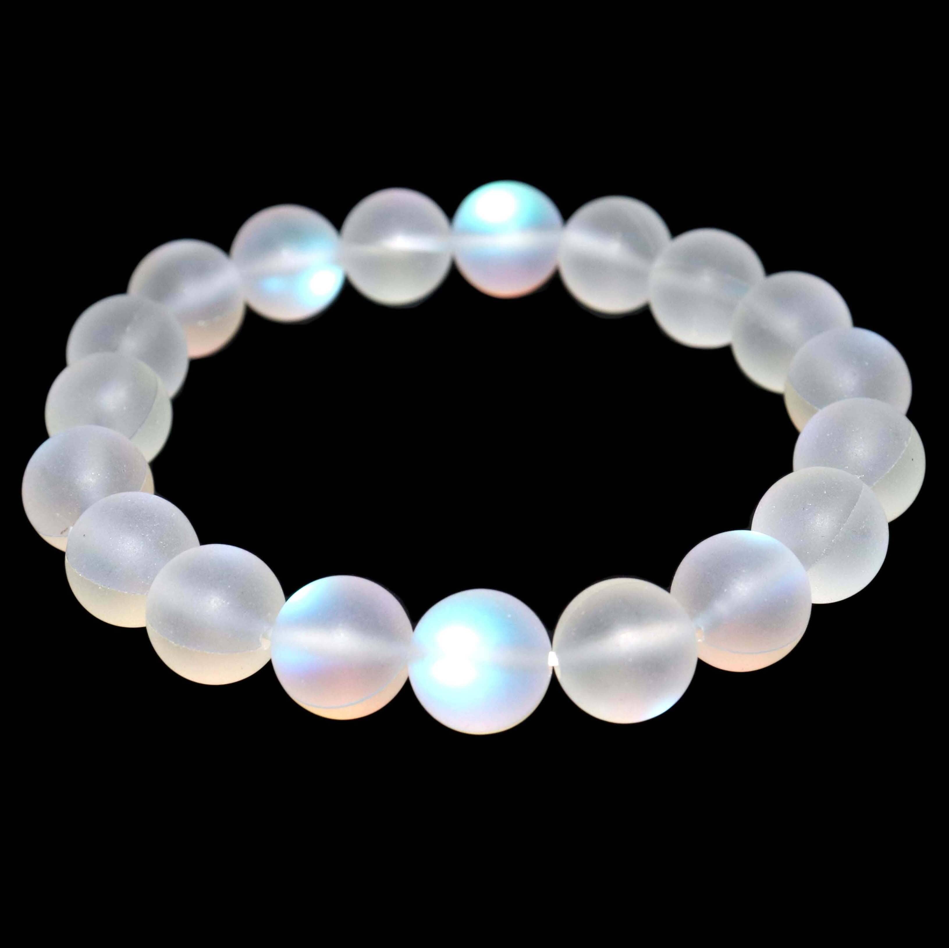 Natural Stone Beads Crystal Glass BraceletBracelet