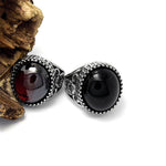 Agate Titanium Men RingRing