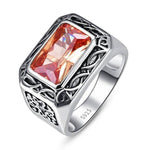 Morganite Vintage - 925 Sterling Silver RingRing11