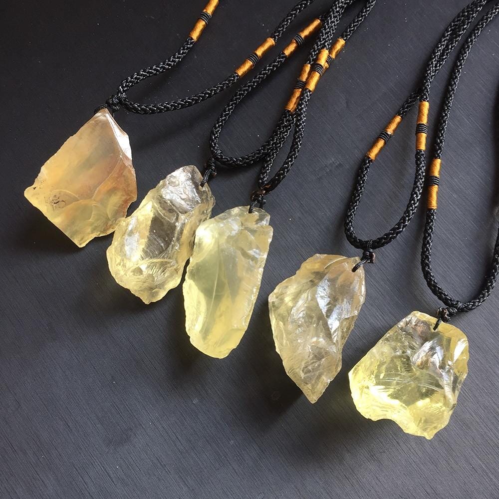 Classic Natural Citrine Stone PendantPendant