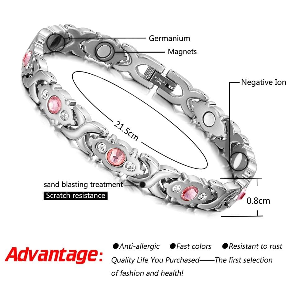Woman Magnetic Bracelet Stainless SteelBracelet