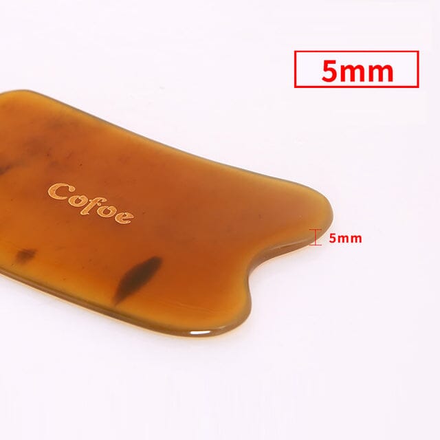 Traditional Gua sha Scraping Massage ToolsMassagerYellow 5mm