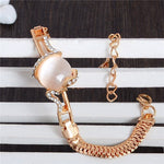 Shiny Austrian Crystal Moonstone Design BraceletBracelet