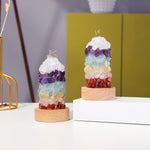 7 Chakra Natural Crystal Night LightHealing Crystal