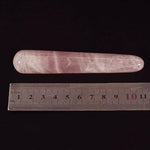 Drilled Rose Quartz Yoni Egg Wand SetYoni Eggs