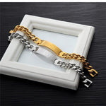 Cross WWJD Stainless Steel Wristband BraceletsBracelet