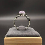 Elegant Amethyst Vintage Ring - 925 Sterling SilverRing