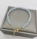 14K Gold Filled Aquamarine Boho BraceletBracelet