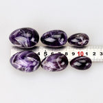 Natural Amethyst Drilled Yoni Eggs Set (3 pcs) - 5ozYoni Eggs