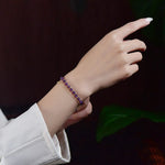Simplicity Fairy Amethyst Crystal BraceletBracelet
