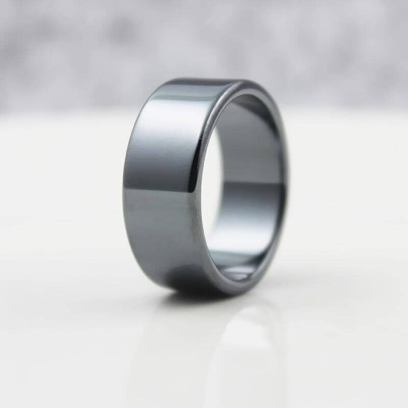 Stylish Natural Hematite RingRing