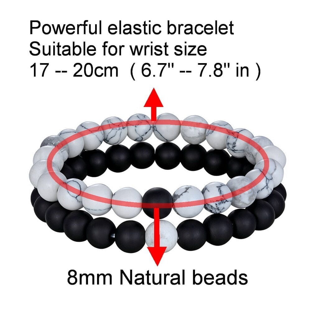 Matte Onyx Stone and Tiger Eye BraceletBracelet