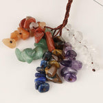 7 Chakra Natural Tumbled Gemstone Hanging DecorationHome Decor