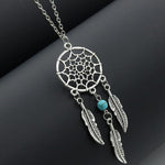 Dream Catcher Pendant NecklaceNecklaceC