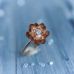 Fresh Lotus Small Moonstone RingRing